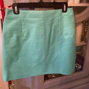 J. Crew mint green skirt